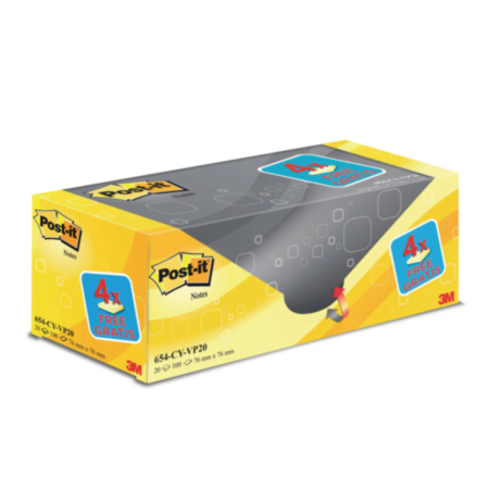 Post-it Yellow Notes 76 X 76mm