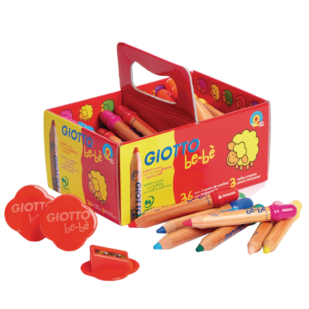 Giotto Bebe Super Large Pencils  Pack 36