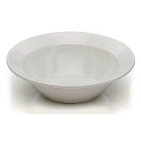 Premium White Melamine 180mm Bowl - 12 Pack