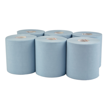 2ply Blue Centre Pull Tissue