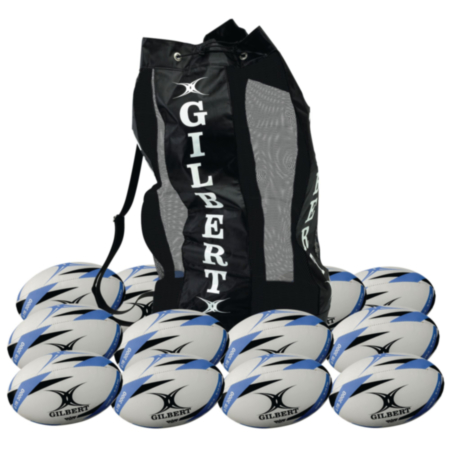 Gilbert G-tr3000 School Training Rugby Balls-Size-5- Pack of 12 