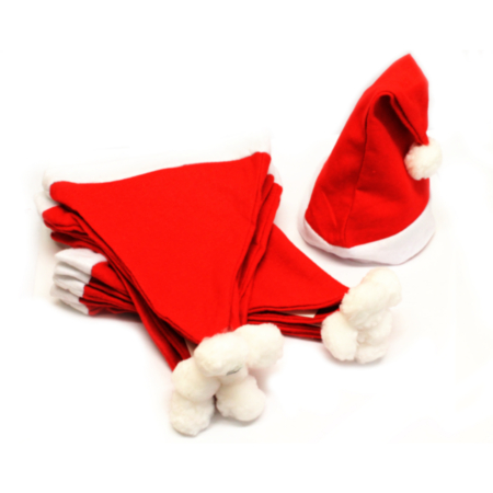 Santa Hats  Pack 12