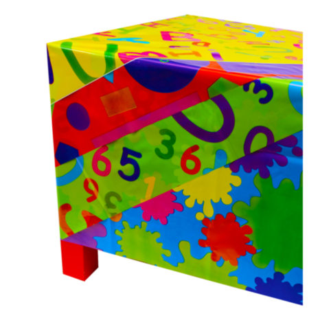Assorted Splash Mats  Pack 4 100x150cm