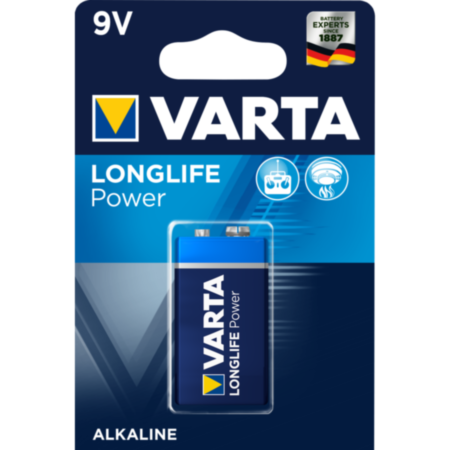 Battery Alkaline Manganese Size P Pack 3
