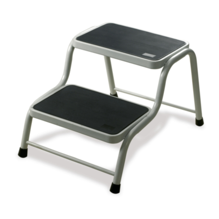Steel Static Handy Steps - 2 Tread