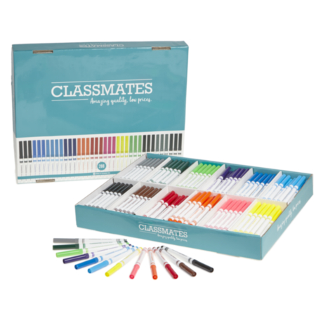 CM Broad Tip Colour Pens Assort  Pack 288