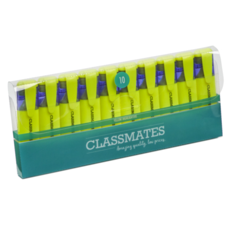 Classmates Highlighter Markers yellow
