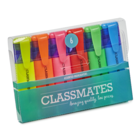 Classmates Highlighter Markersassorted