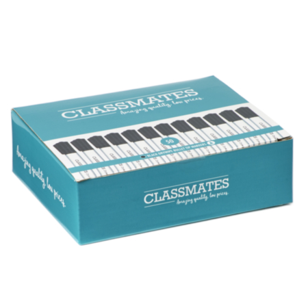 Classmates Drywipe Bullet Markersblack