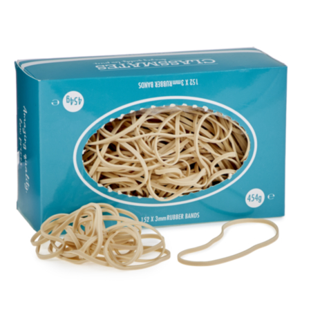 Classmates Rubber Bands 454g (152 X 3mm)