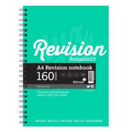 A4 Silvine Revision Notepad Pack 5