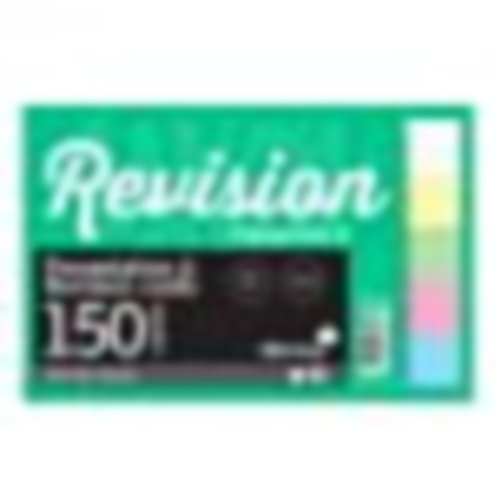 Revision Cards 6x4 150pg Lined Multicol