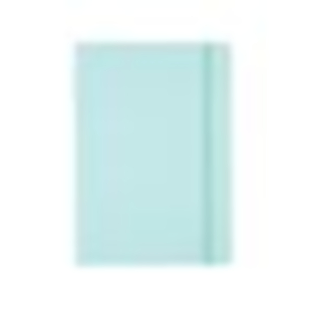 Collins Skin Ruled Notebook Aquamarine