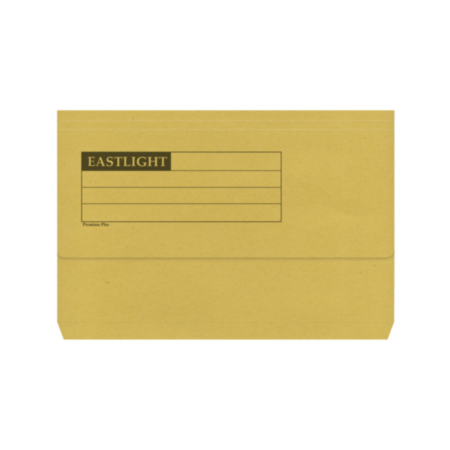 Eastlight Document Wallets Yellow Pack 50