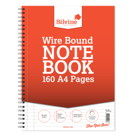 Silvine Sidebound A4 Notepad Pad Pack 6
