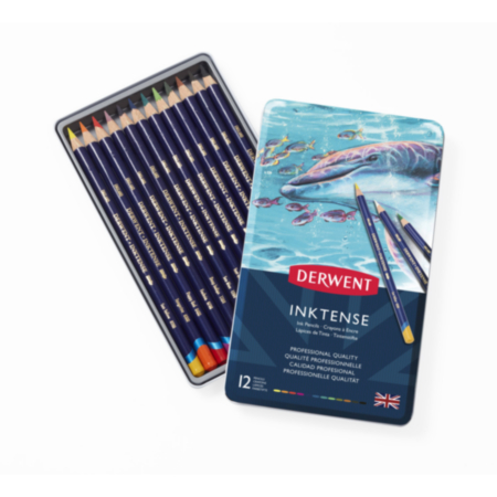 Derwent Inktense Pencils Tin 12