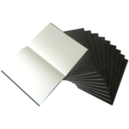 Staple Lam Sketchbk A4 105gsm  Pack 10 Black