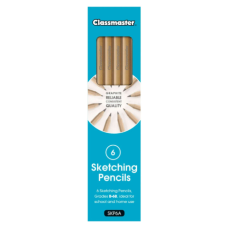 Classmaster Sketching Pencils B To 6b