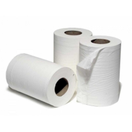 2 Ply Mini Centrefeed White Pack 12