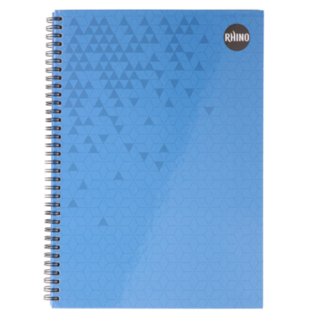 Twinwire Casebound 160p A4 8mm Dblue Pack 5