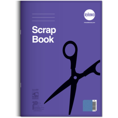 Scrap Book 24p 100gsm Assorted  Pack 12