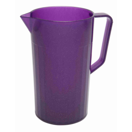 Purple Sparkle Polycarb Plastic Jug 1.1l