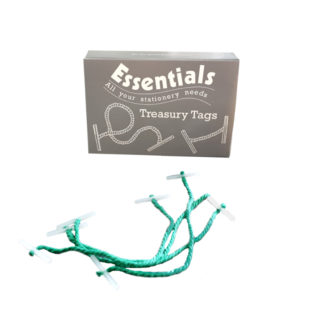 127mm Plastic End Treasury Tag