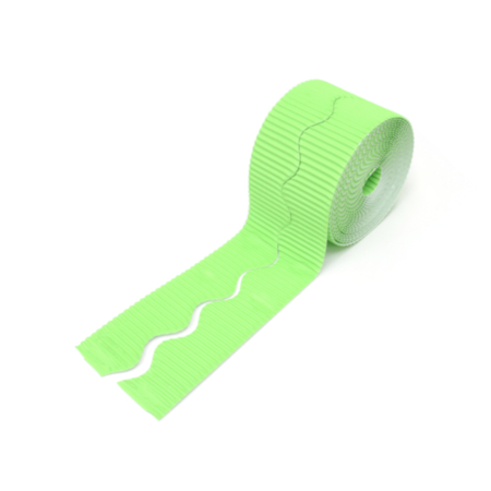 Scalloped Bordette Nile Green