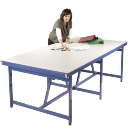 1200X1200mm Project Table Blue