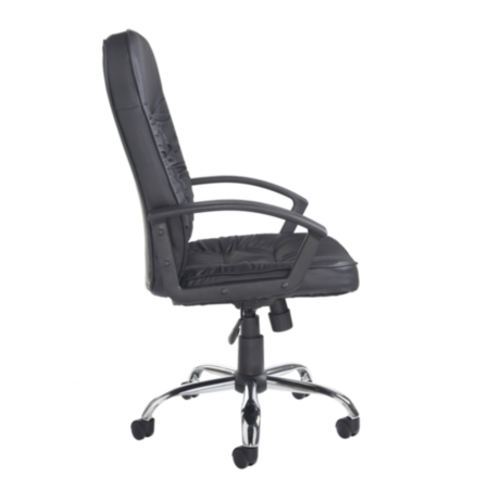 Hertford High Back Leather Faced Manager Office Chair