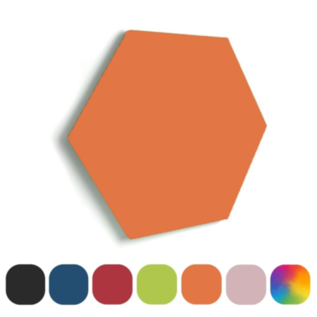 Piano Hexagon Acoustic Wall Tiles