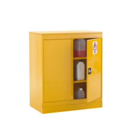 Express Delivery Half Height Link 51 Hazardous Substance Cupboard - 2 Shelves
