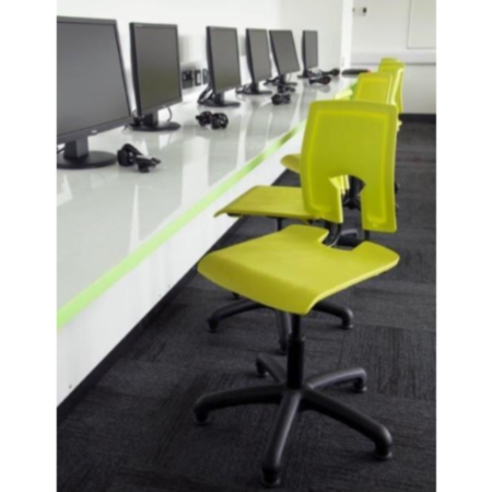 Hille SE Swivel Plastic Classroom Chair