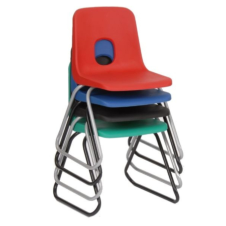 Hille E Series Skid Base Classroom Chair