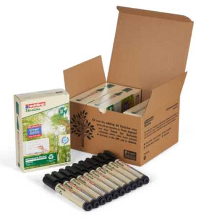 Edding-28 Eco Blt Boardmarker C-Pack 40 Blk