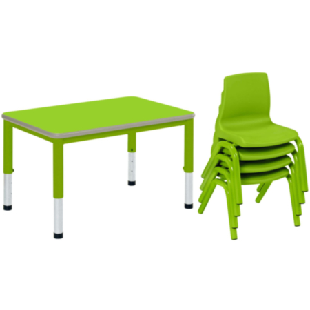 Harl Smll Rect Bundle 4 Chrs 8-11Y Lime