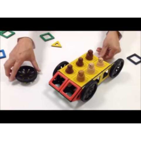 Magnetic Polydron Drivers Set