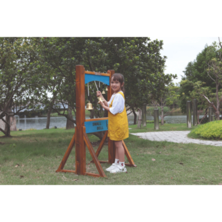 Early Years Wooden Outdoor Small Bells Music Board