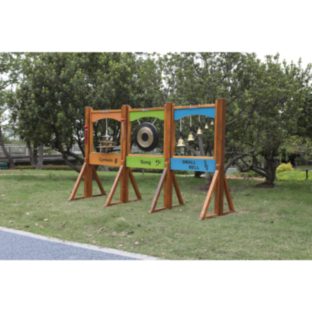 Early Years Wooden Outdoor Music Board - Set of 3