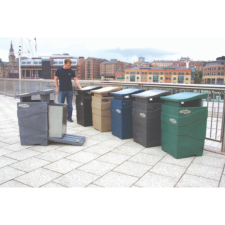 Commercial Street Furniture Indoor/Outdoor Litter Bin