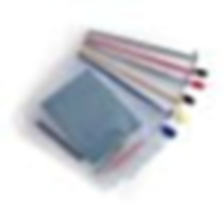 A4 H/Duty Zip Wallets Asst Pack 5