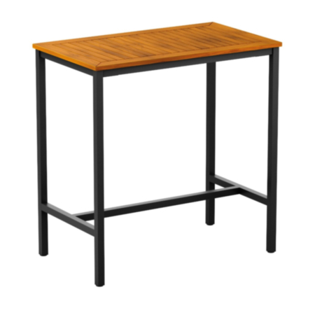 ICE Outdoor Industrial Style Bar Table &amp; Stool Set