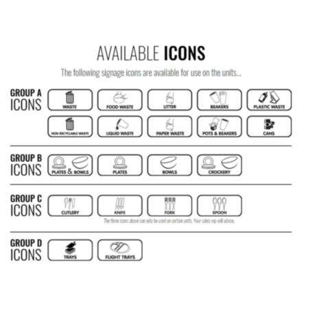 Primary School Canteen Collection and Clearing Trolley Standard Double