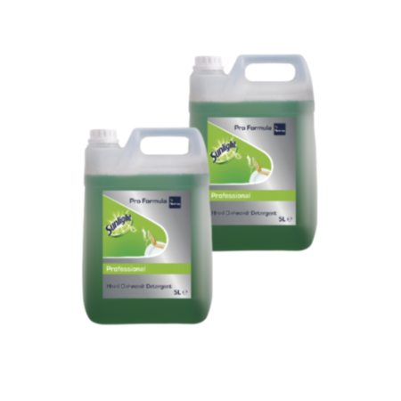 Sunlight Lemon Washing Up Liquid 2X5L