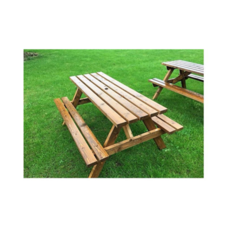 4-8 Seater Wooden Commercial Grade Pub Picnic Table 
