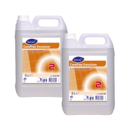 Carefree Emulsion Floor Polish 2X5L