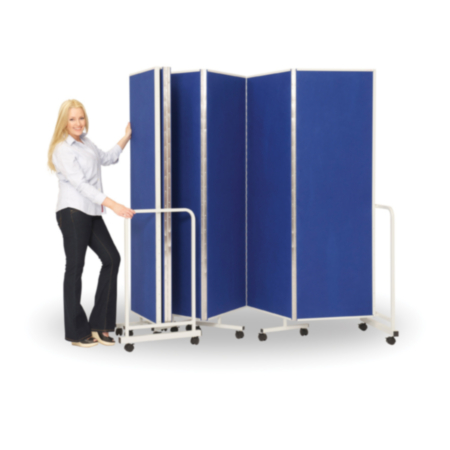 Insta-Wall Sound Absorbing Mobile Room Partitioning