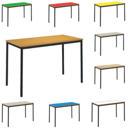 Secondary School Rectangular Classroom Table - Non Stacking