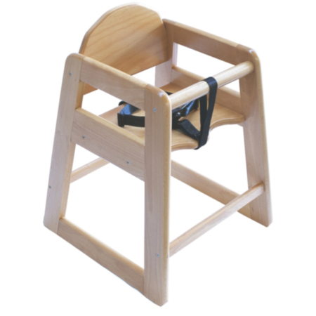 Jack Children&#039;s Stackable Wooden Commercial Low/High Chair