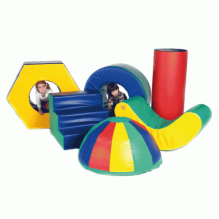 Indoor Soft Play Jump for Joy Move &amp; Play Set for Primary Schools